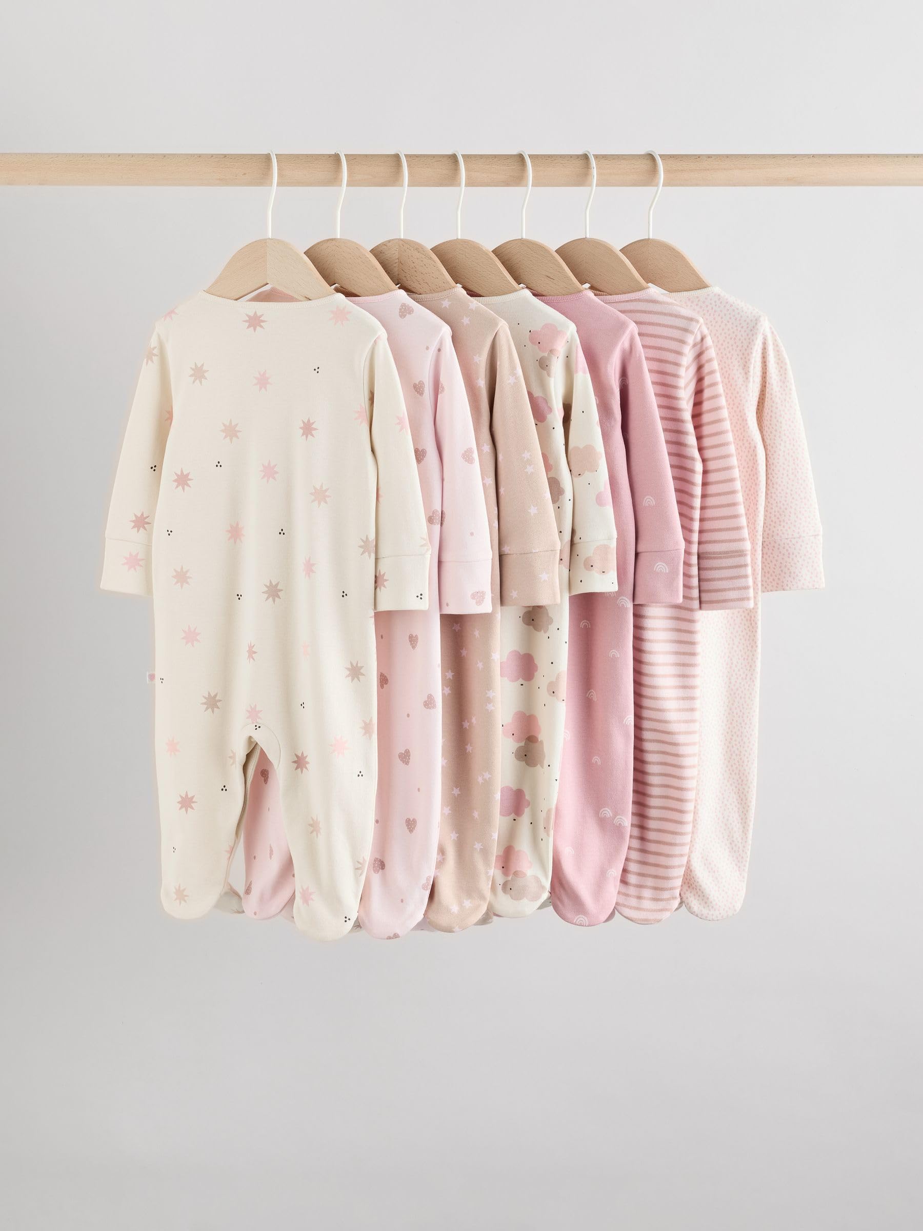 NEXT Bébé Fille Dors-Bien bébé, Lot de 7