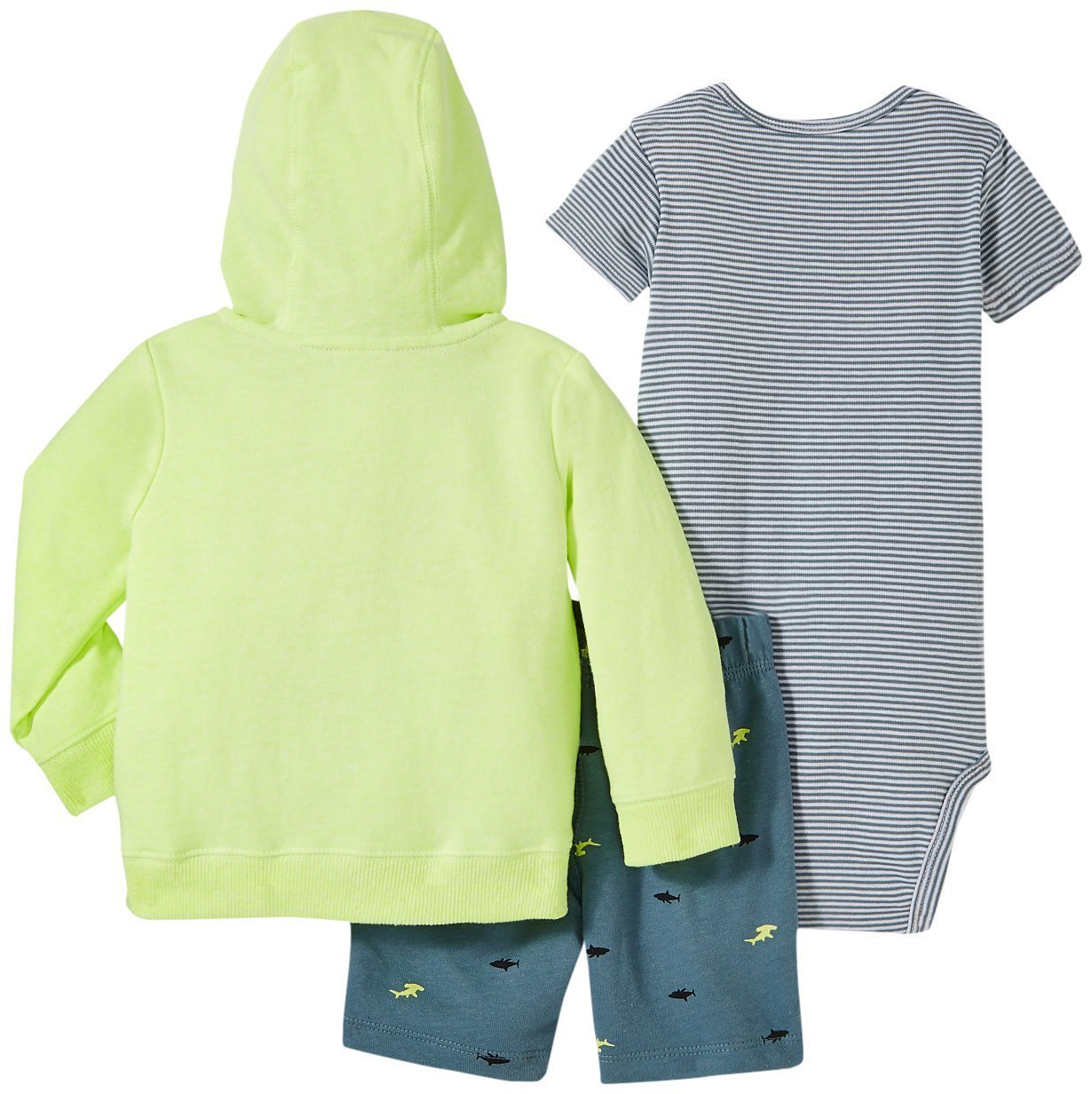 Carter's Baby Boys' 3 Piece Cardigan Set 121g412, Swell Yellow, 9 Months