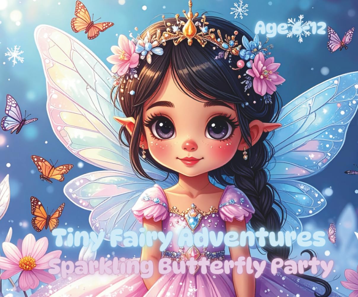 Fairy Adventures: Sparkling Butterfly Party – 50 Cute and Magical Coloring Pages for Kids | Adorable Fairies, Butterflies, and Enchanted Forest Fun ... – Cute and Magical Coloring Books for Kids)