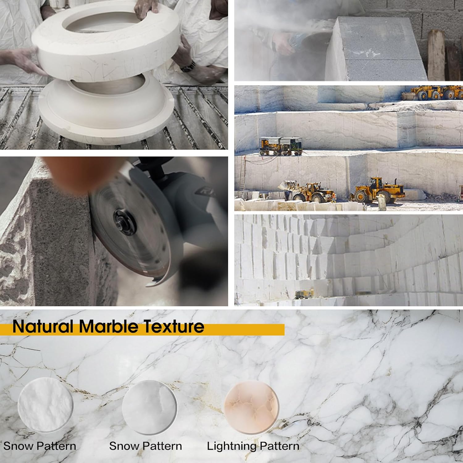 15.7inch Alabaster Wall Sconces, 3 CCT Dimmable Square Natural Marble Lampshade Wall Sconce, Modern Hardwired LED Alabaster Indoor Wall Lamps Dining Room Stairs Bedroom Gold