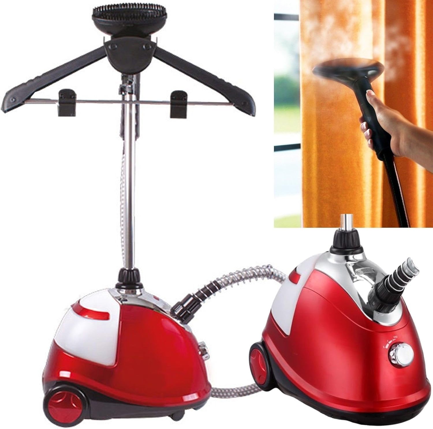 ToWorld(TM) PROFESSIONAL FABRIC CLOTHES SILK GARMENT STEAMER IRON HEAT