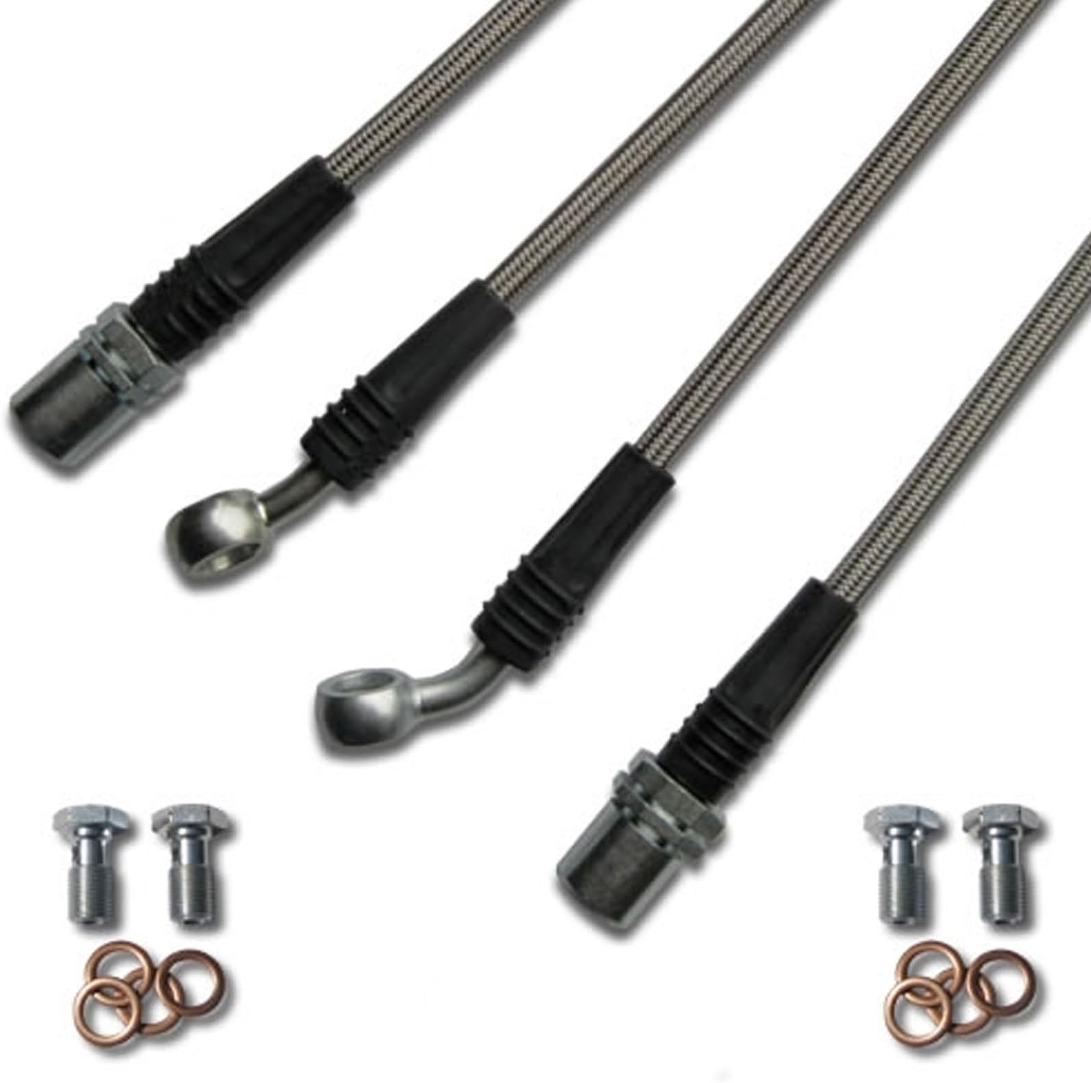 Techna-Fit Brake Line Kit Subaru 2003-2005 Forester rear disc 4 line brake kit - SUB-1310CL
