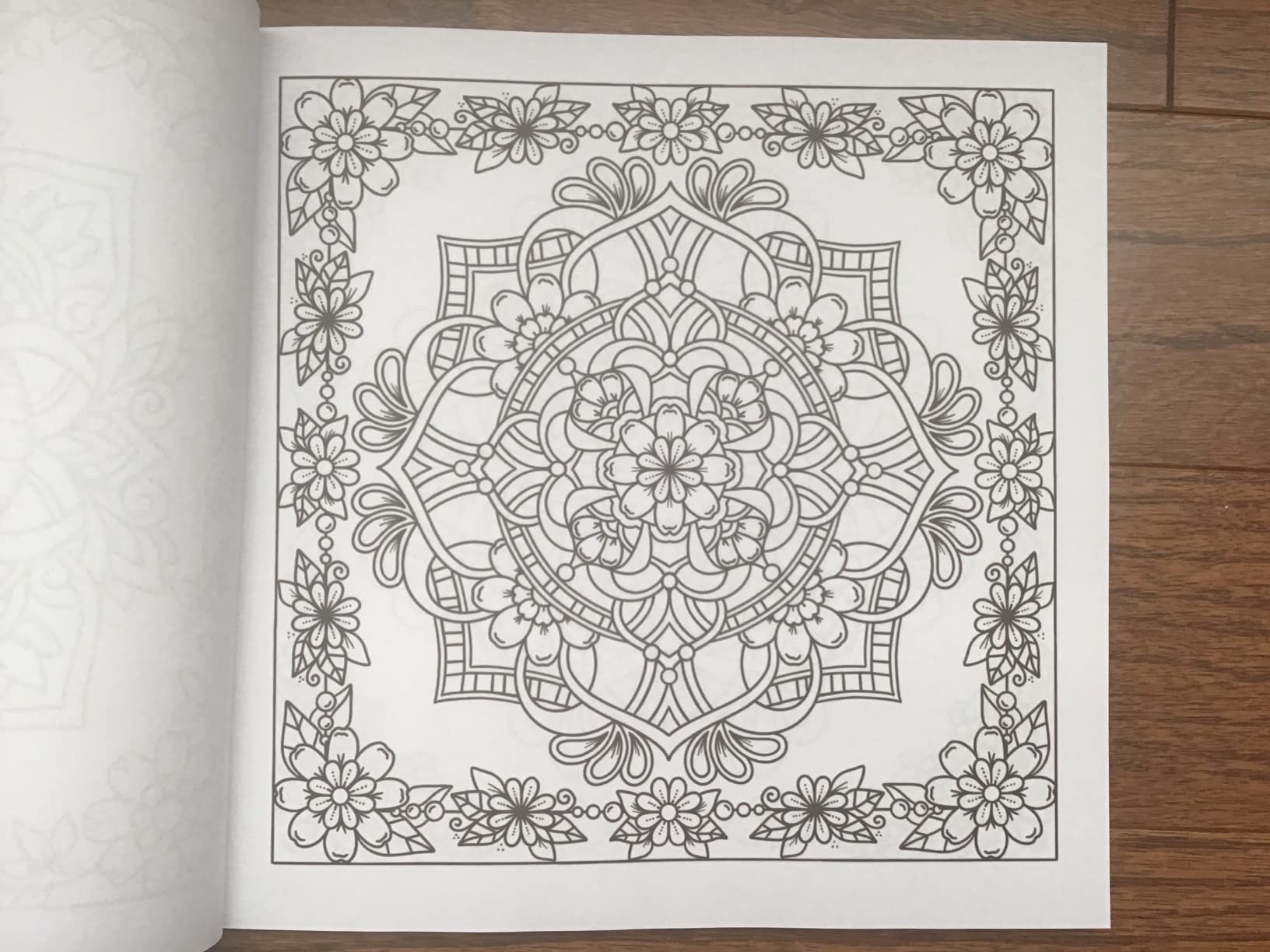 Mandalas With Beautiful Borders Volume 3: A coloring book for adults ...
