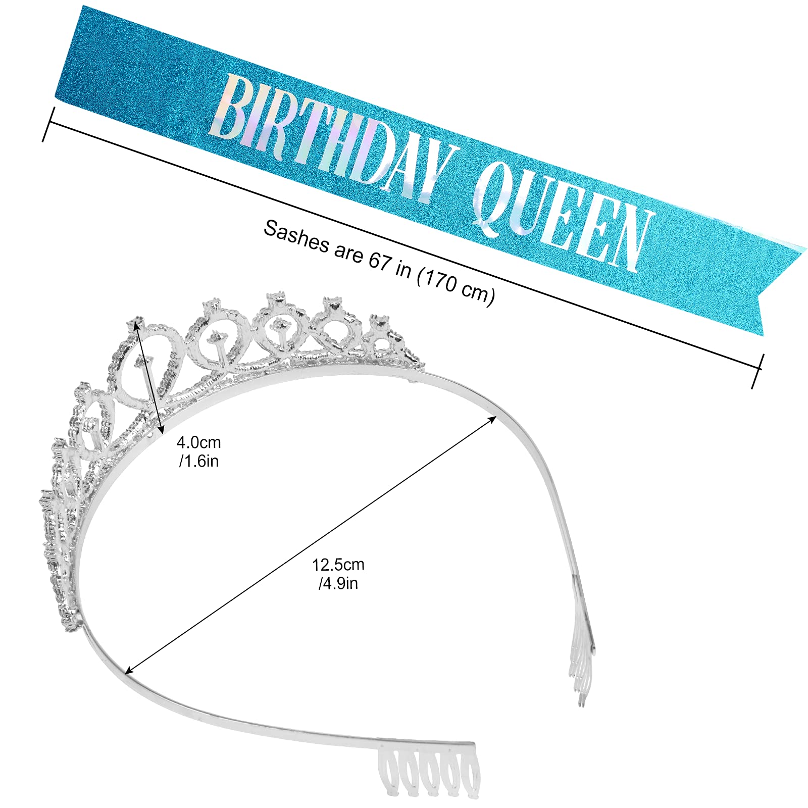 Nueva Diadema Nupcial Con Forma De Corona De Strass