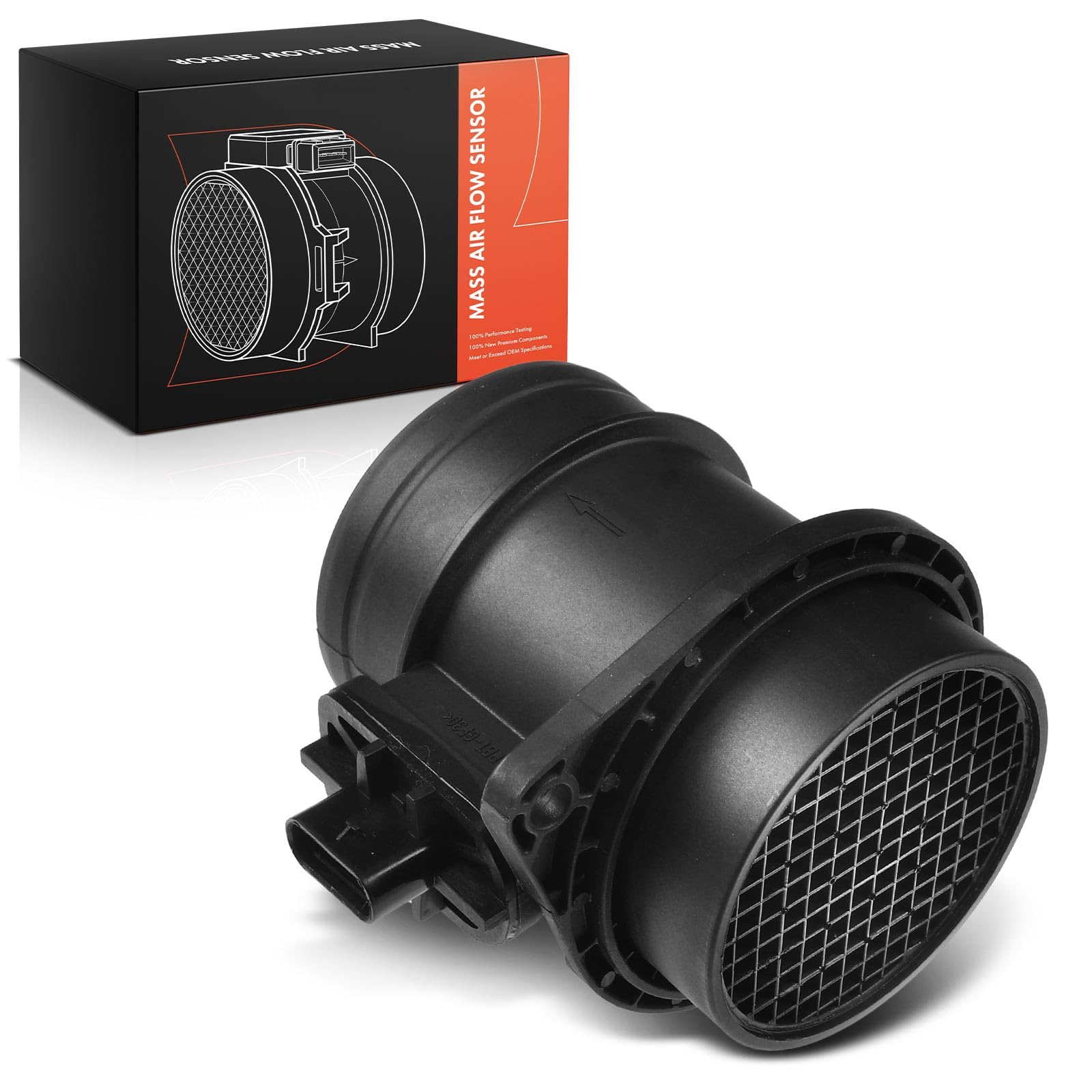 Frankberg Débitmètre d'air massique 0280218241 | Compatible avec: M.i.n.i R56, DS5 KF, DS5, 308 II L3 LB LH LP LW, M.i.n.i Cabriolet R57, M.i.n.i Clubvan R55