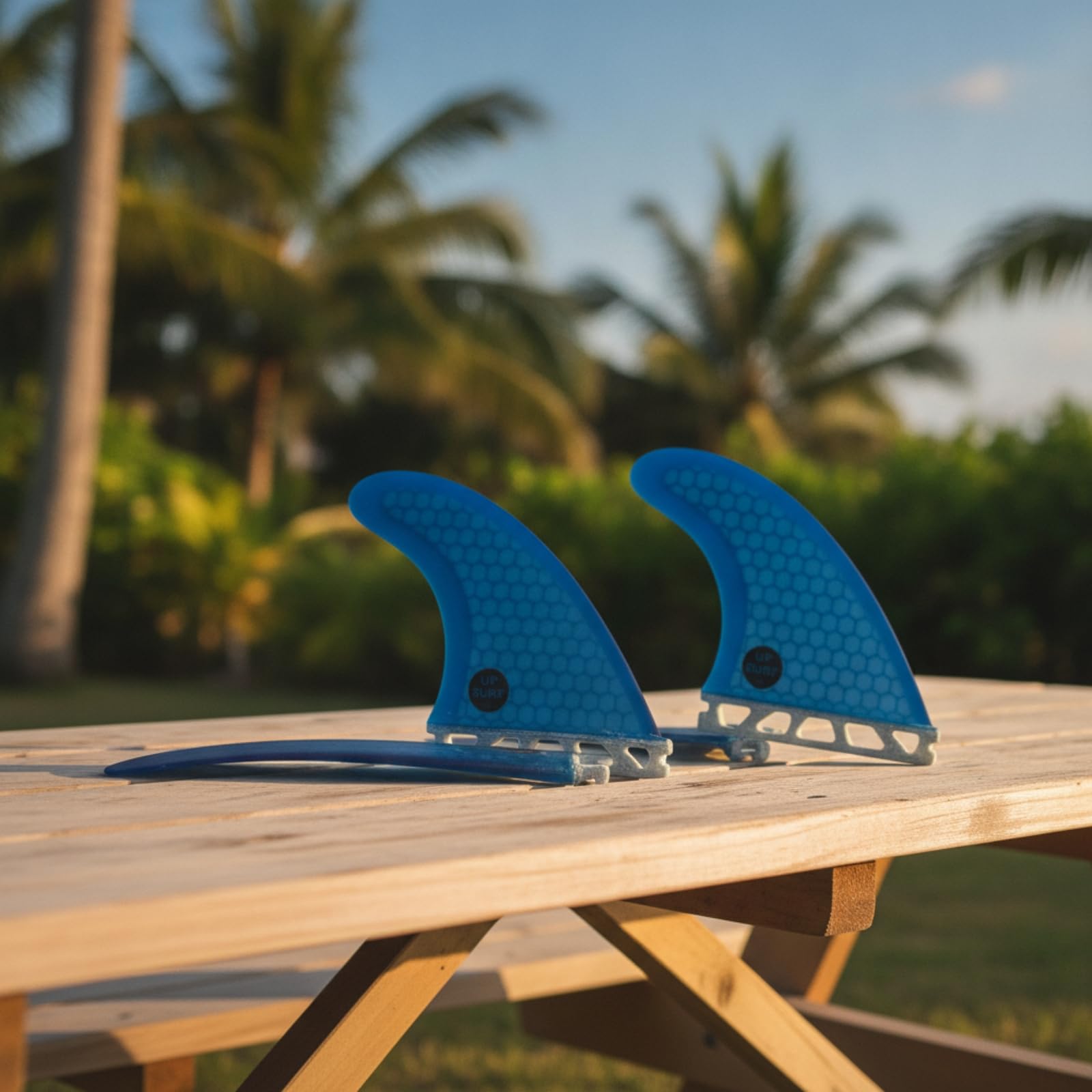 Quilla de Surf Quilla Tabla Accesorio Aporta Seguimiento Preciso y Respuesta Rápida con Textura Panal y Superficie Moldeada Lisa Base