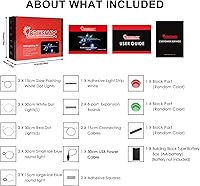 Vista 9 de BRIKSMAX Kit de iluminación LED para LEGO-76248 The Avengers Quinjet - Compatible con el modelo de bloques de construcción Lego Marvel, no incluye