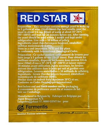 Red Star Premier Blanc Yeast