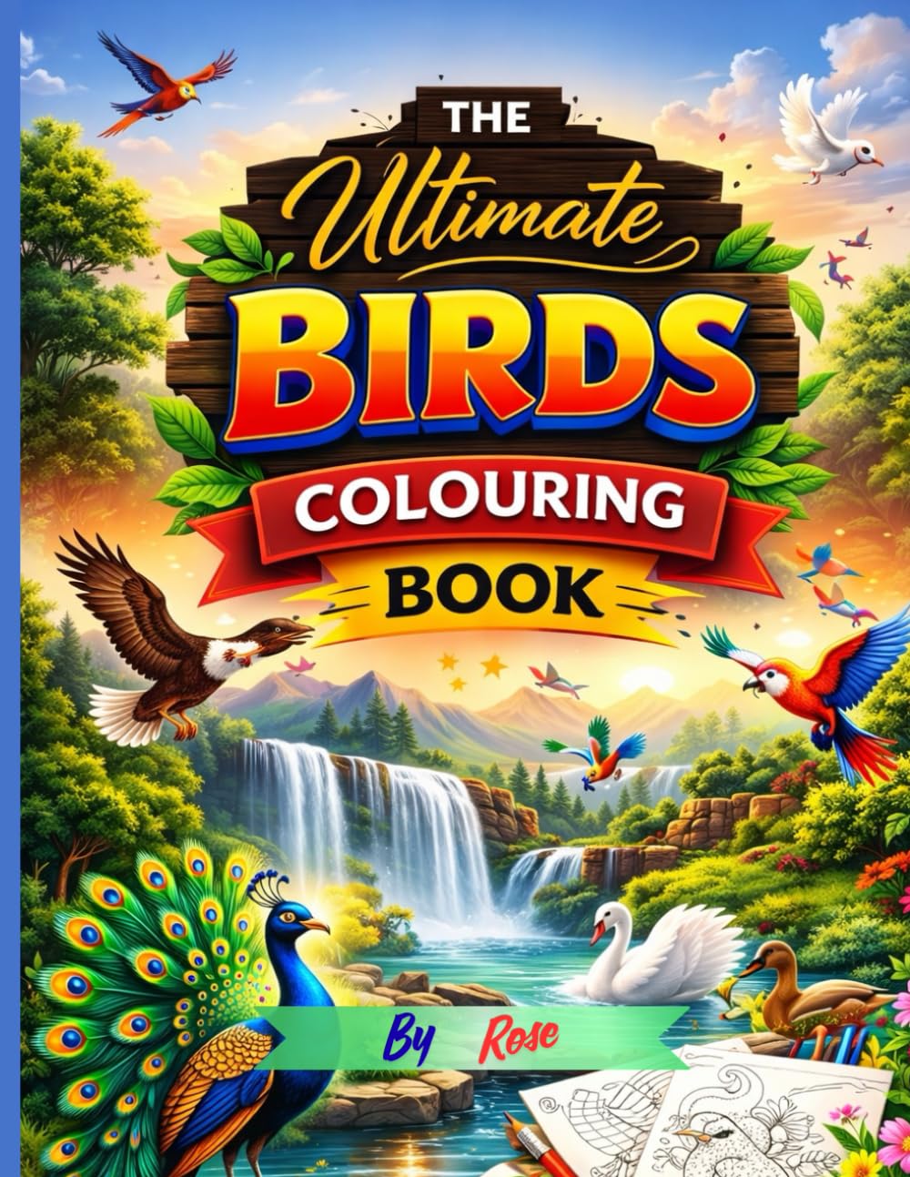 The Ultimate Birds Coloring Book for Kids