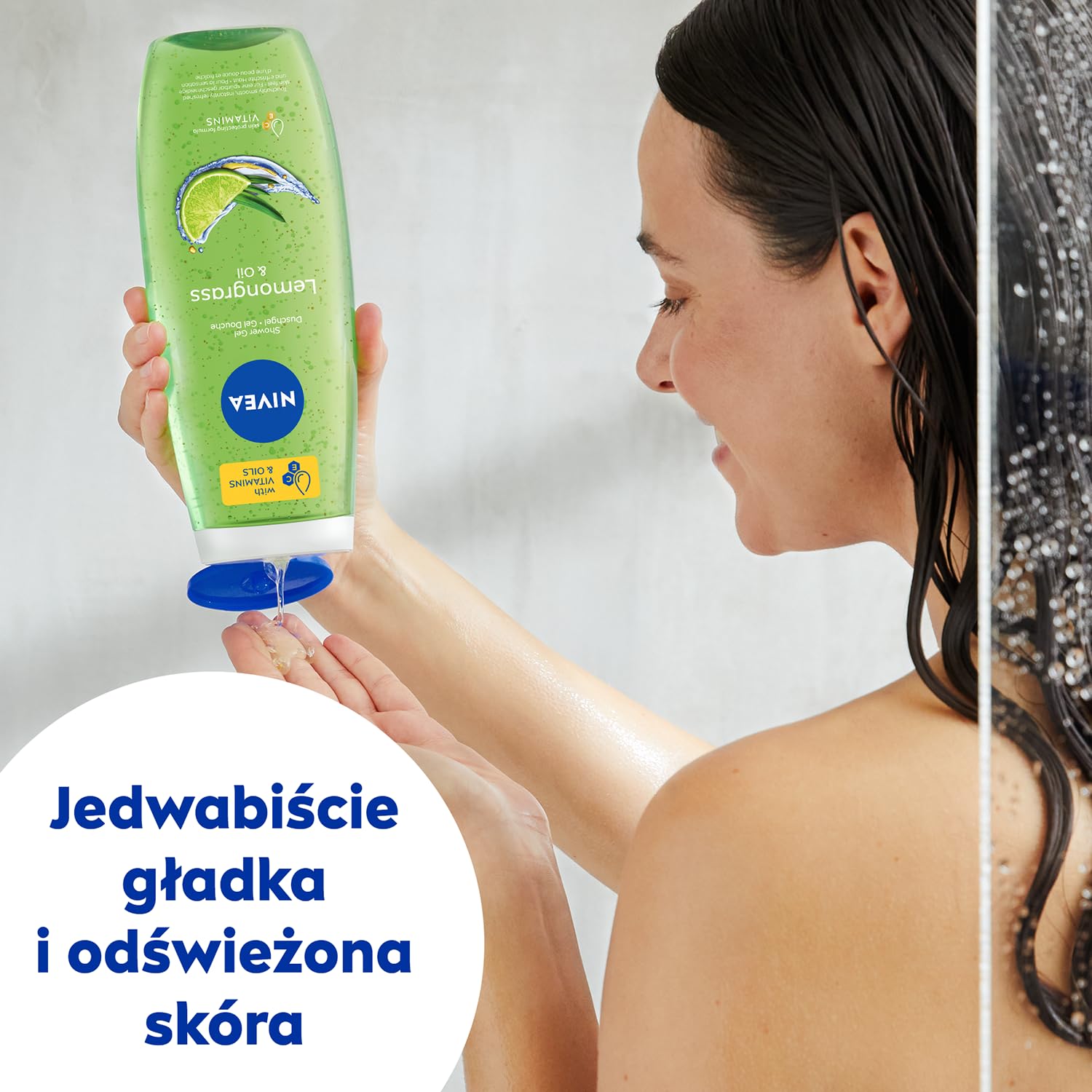 Lemongrass & Oil Shower Gel 500 ml, lieber grüner sand, 500 ml (Pack of 1) - Image 3