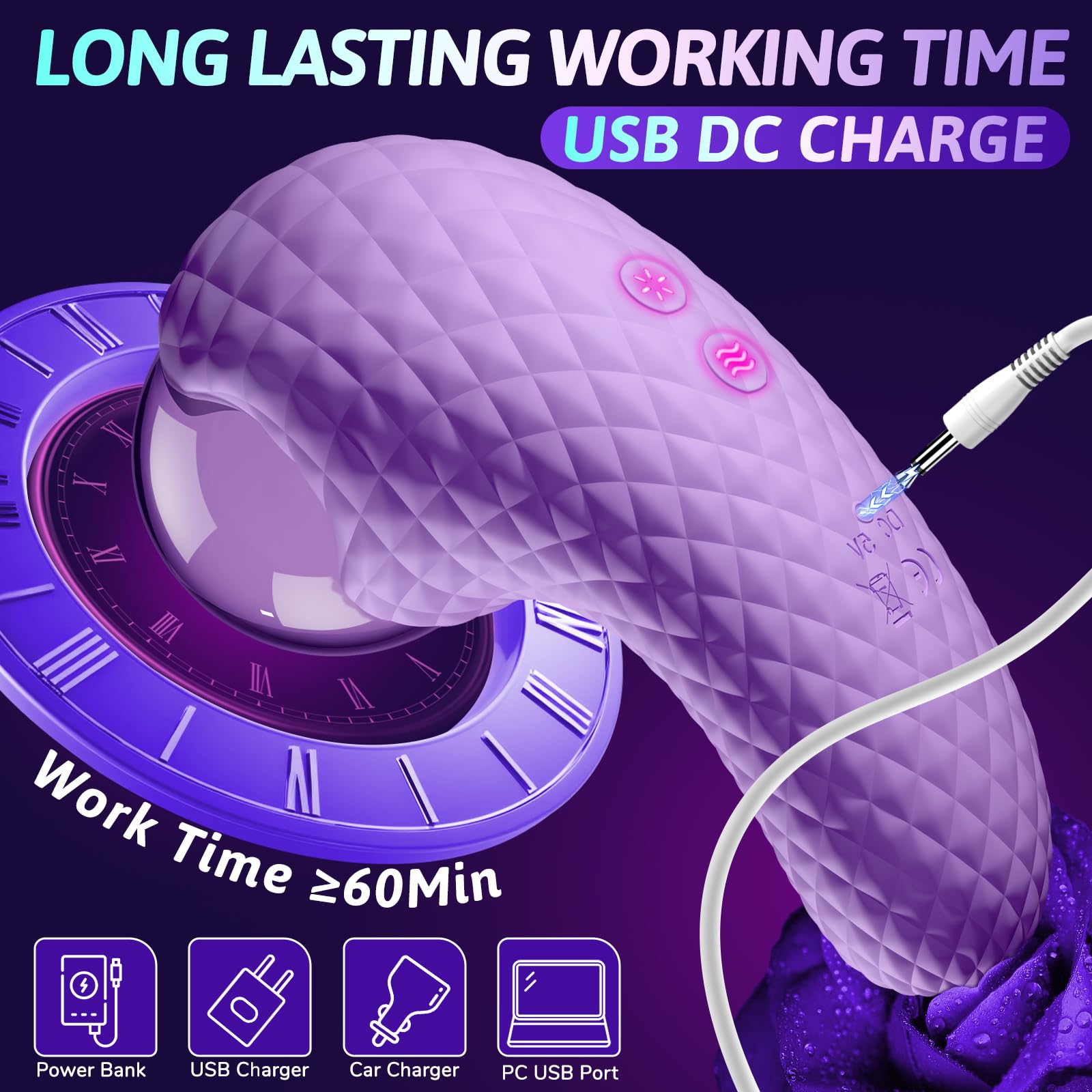 Elektroschock-Stab Vibrator Sexuelle Elektrostimulation G-Punkt Vibratoren