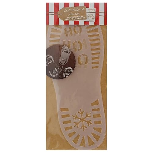 Ginger Ray Santa Foot Print Stencil