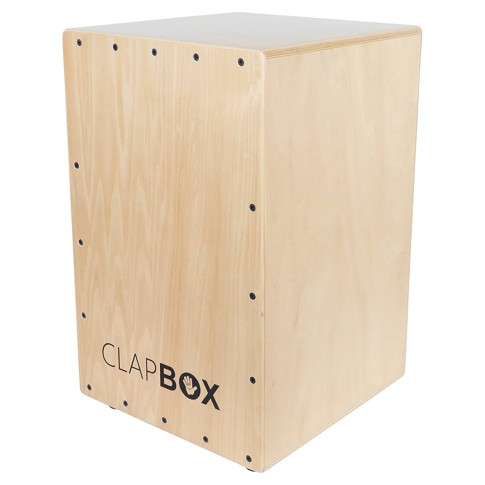 Clapbox Cajon CB25 - Bass Wood, String Cajon with Bag (H:48