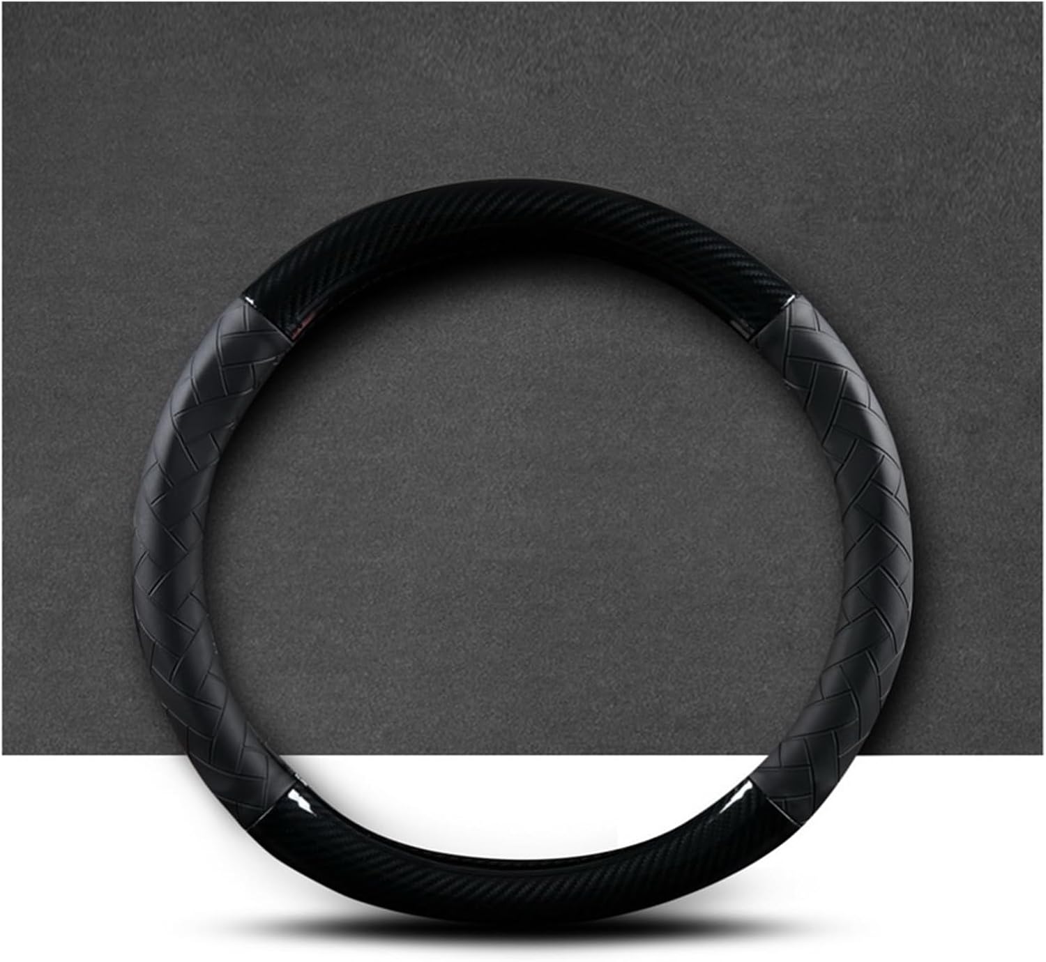Car Steering Wheel Cover for Car Steering Wheel Cover Nappa Leather Car Interior for Men and Women Easy to Install (Color : 1#)