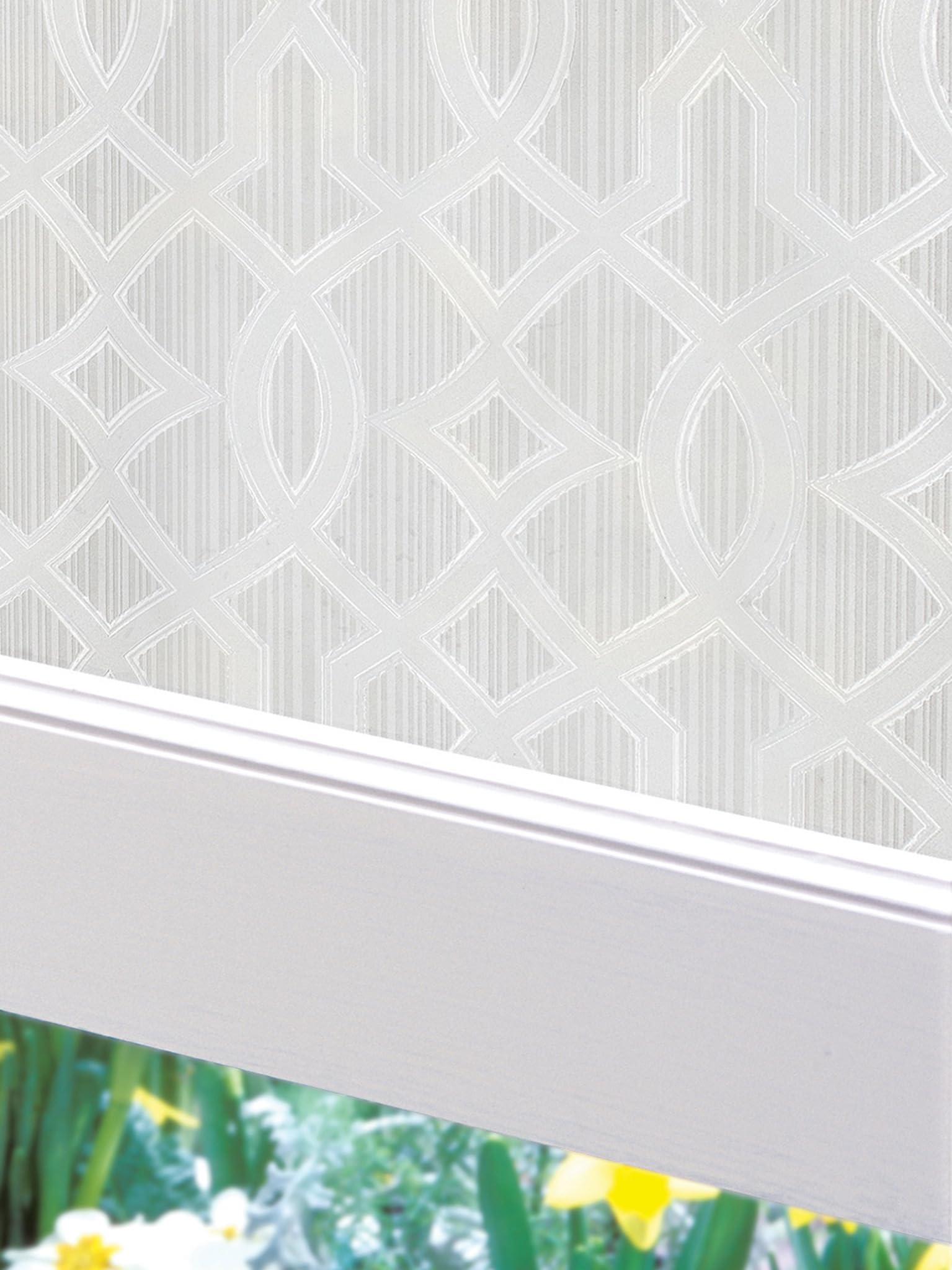 ARTSCAPEClassico | Decorative Privacy Window Film with Textured Glass Pattern | Non-Adhesive & UV Protection | Easy to Apply & Removable | 24 x 36 Inches | Made in USA