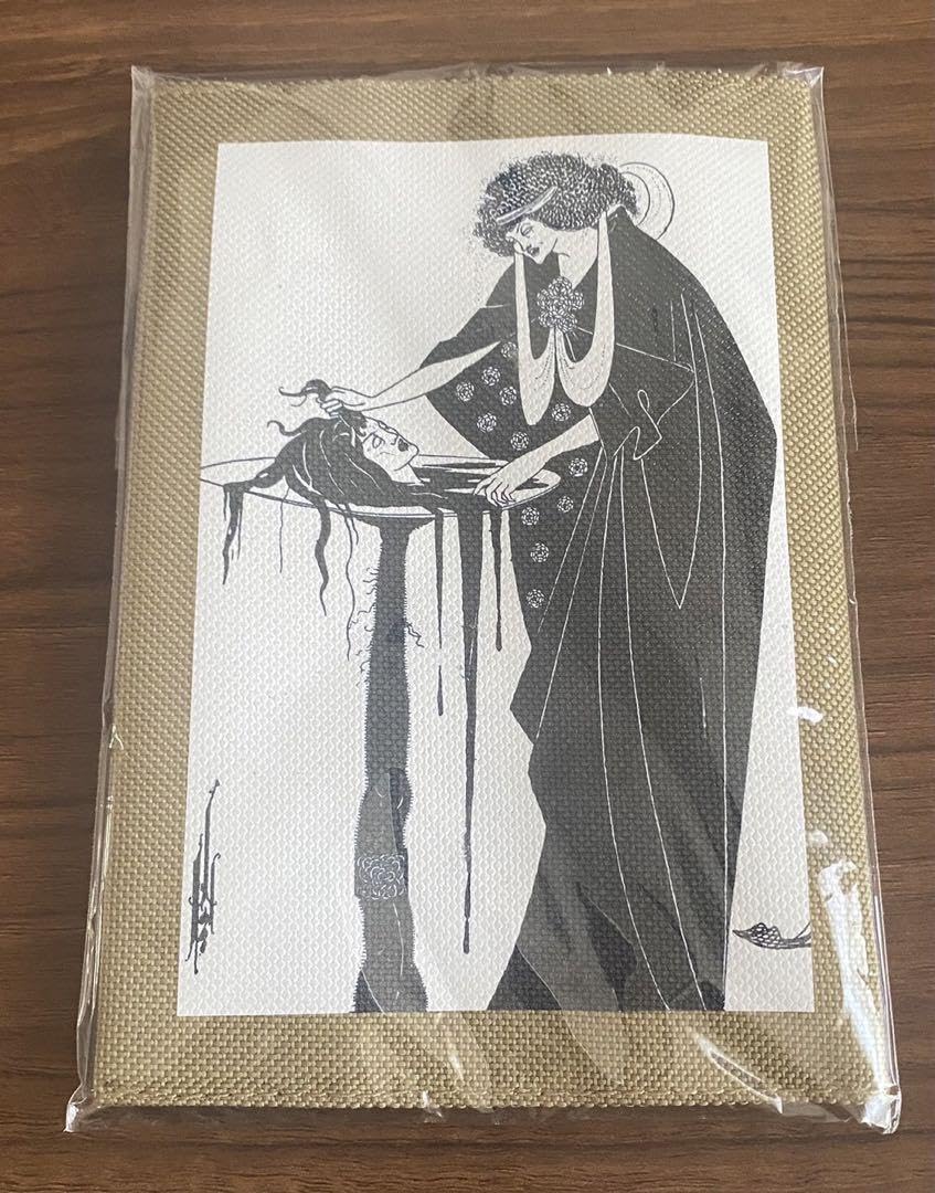 Amazon.co.jp: ビアズリー 怖い絵展 ブックカバー : 文房具