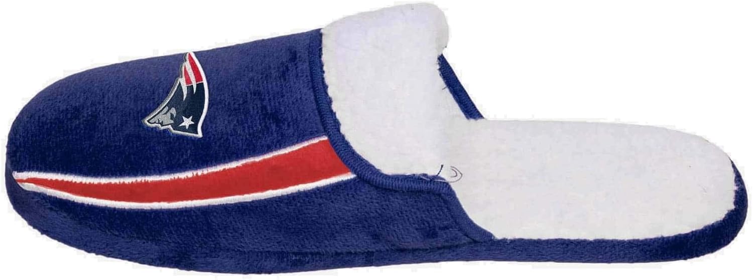 FOCO NFL Mens Football Team Logo Moccasin Slippers Shoes
