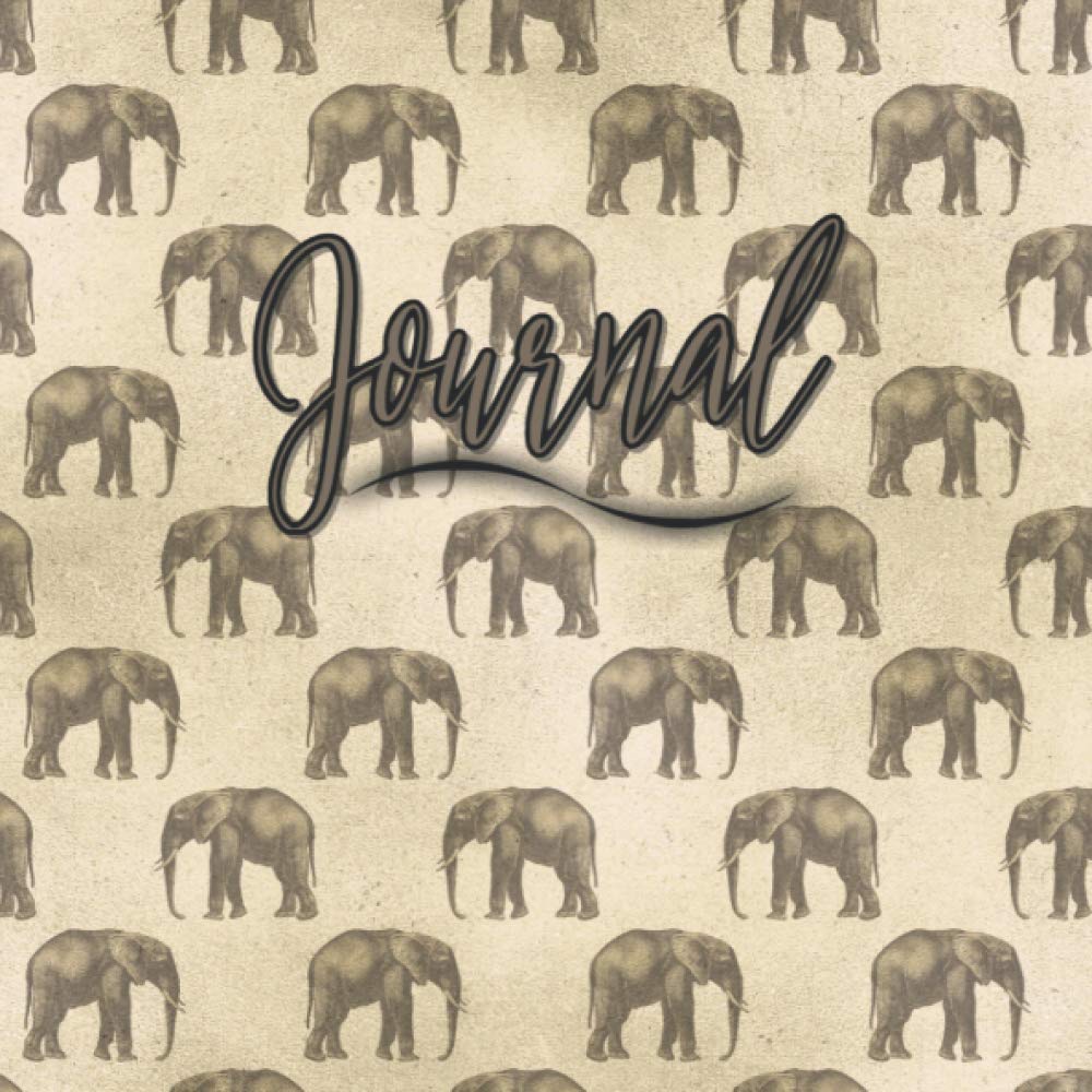 Elephant Journal Notebook: Jungle journal Notebook