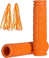 Vista 13 de Empuñaduras de manillar de bicicleta con serpentinas de borla, agarre antideslizante de goma suave para niños y niñas, piezas de repuesto