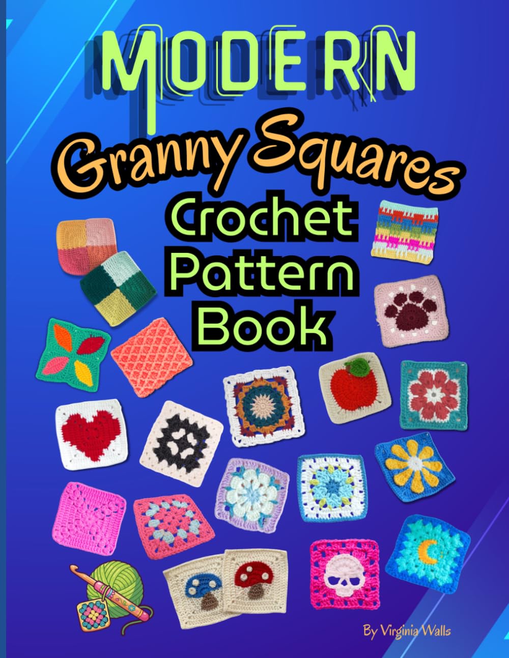 Modern Granny Squares Crochet Patterns