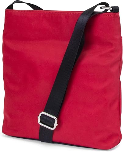 Miniatura 4 de Nautica Diver - Bolso cruzado pequeño de nailon para mujer con correa de hombro ajustable Negro, Bright Red, Hot Pink, Azul, Rosa lila, Lime,