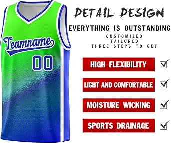 Custom Basketball Jersey Mesh Athletic Uniform Personalized Name Number