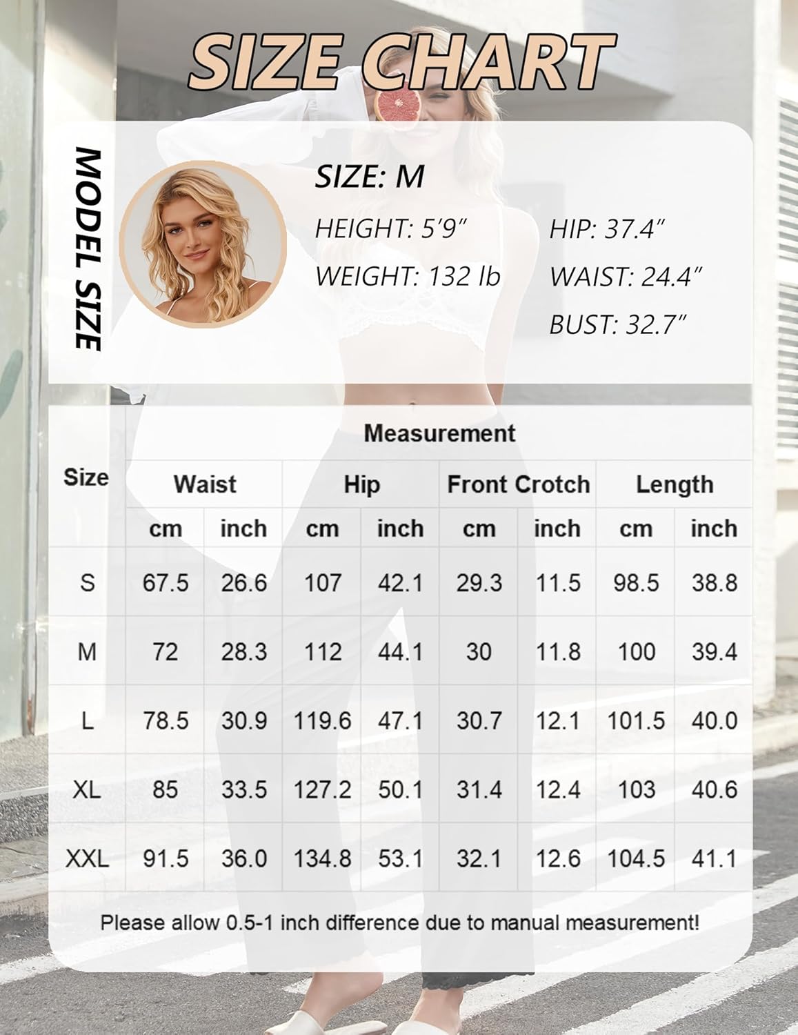 Ekouaer Womens Silk Satin Pajama Pants Casual Comfy Sleep Pants Pocketed Elastic Waist Wide Leg Pj Bottoms with Lace Trim - Image 5