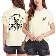 Mama Shirts Emo Moms Club T                T
