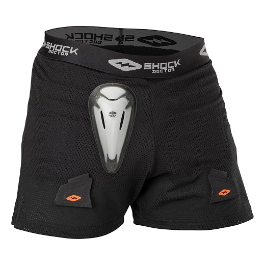 Shock Doctor Youth Loose Hockey Short Supporter with BioFlex Cup Included. for Youth Boy's