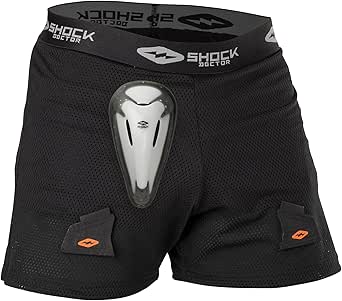 Coquille Shock Doctor Short de compression avec coquille de Baseball
