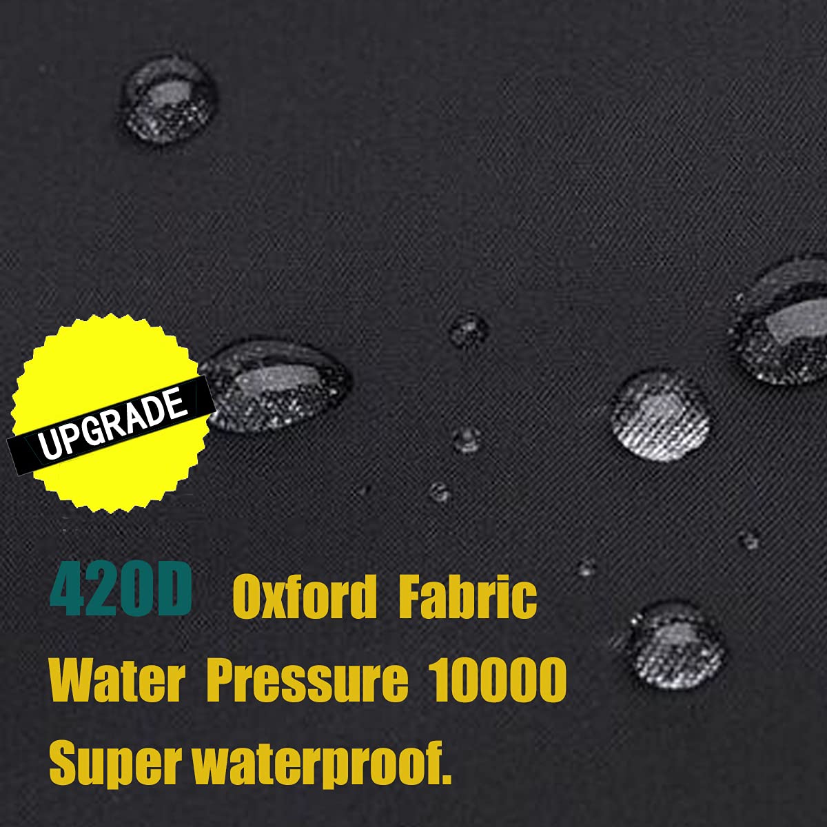 Housse De Protection Pour Meubles De Jardin Ronde - Oxford 420D