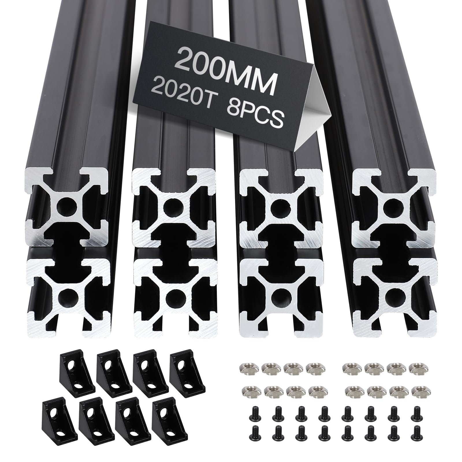 12pcs 600mm T Slot 2020 Aluminum Extrusion, Silver — Amazon image 31