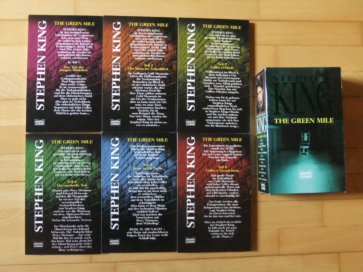 Stephen King: The green mile [in sechs Bänden]