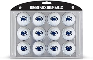 Team Golf NCAA Dozen Regulation Size Golf Balls, 12 Pack, Full Color Durable Team Imprint