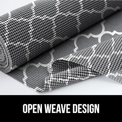 Miniatura 7 de Gorilla Grip Revestimiento original para cajones y estantes, no adhesivo, duradero y fuerte, con revestimiento de agarre para cajones de cocina,