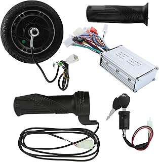 Electric Scooter Brushless Hub Motor Kit, 24V 350W Scooter Brushless Hub Motor, 8in Wheel Electric Scooter Hub Motor Kit, DIY Electric Scooter Conversion Accessory