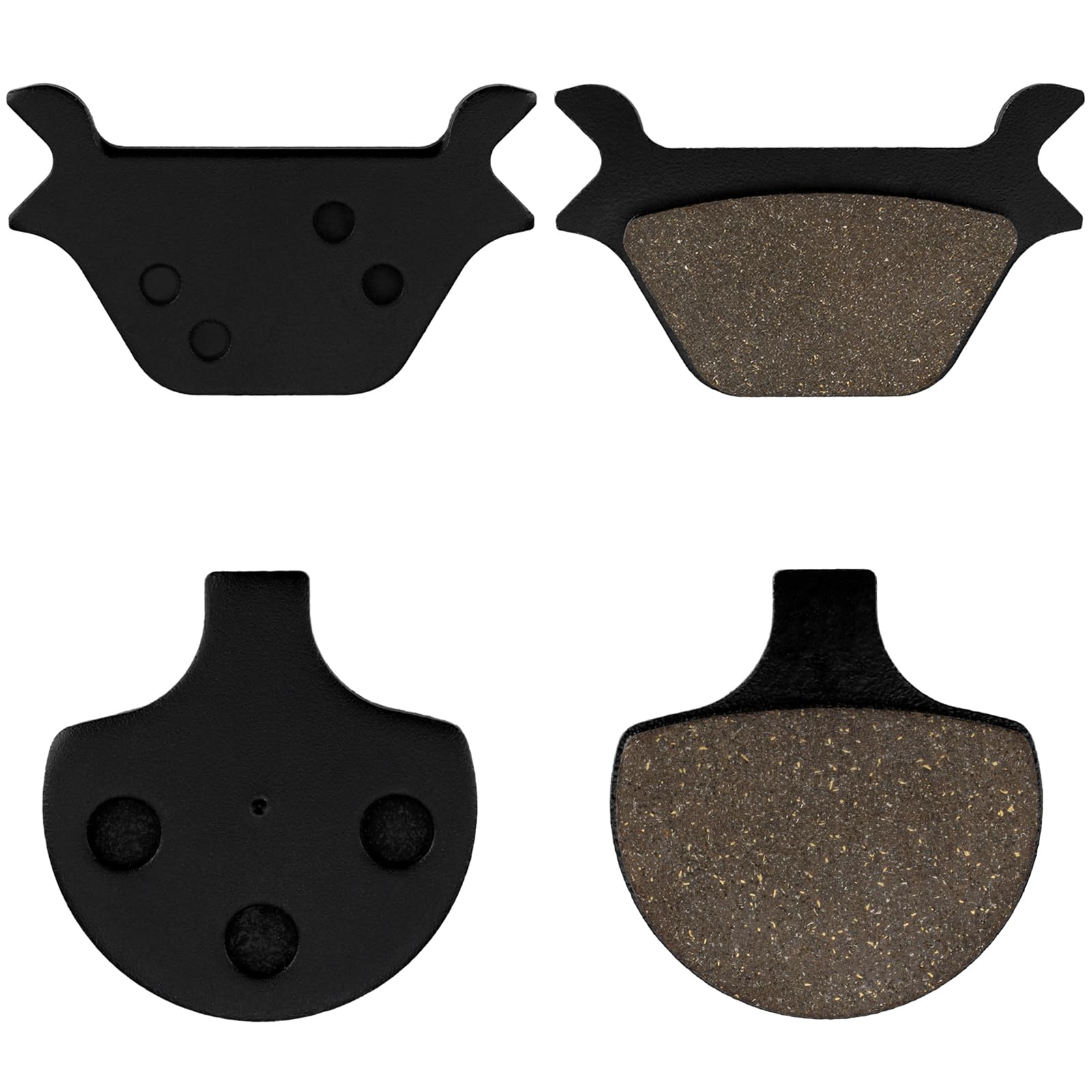 Photo 1 of Cyleto Brake Pads Front and Rear for Harley Sportster 883 1200 Heritage Springer Softail Fat Boy Dyna Super Wide Glide Low Rider Sportster Series & Softail Series (All Models) 1988-1999