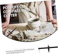 Vista 9 de EXCEART Brújulas de grabado, herramientas de cerámica de arcilla regla de precisión, regla de corte de cerámica de arcilla regla de corte