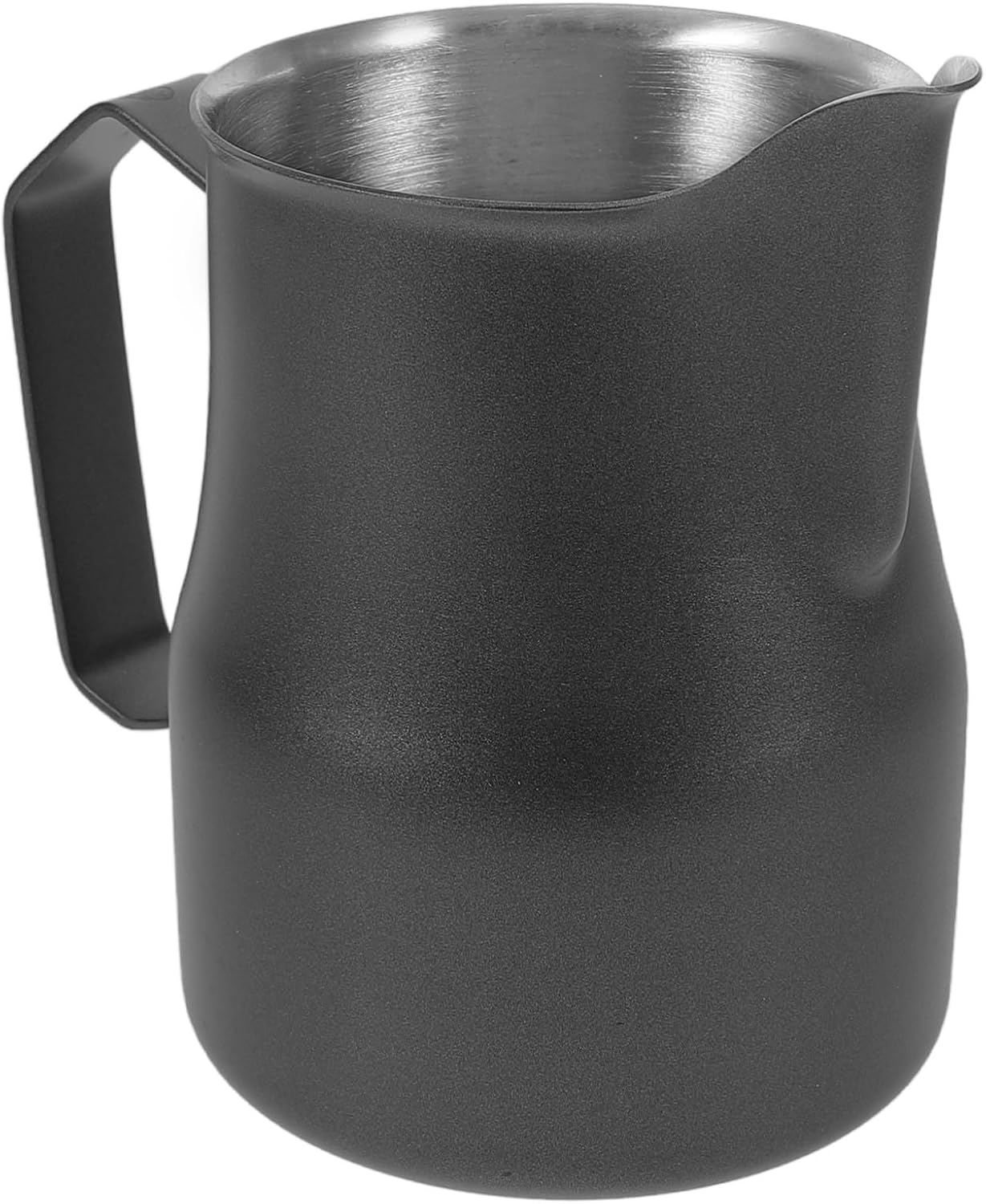 Stainless Steel Milk Steaming Pitcher with Precision Spout for Latte Art Creamer Jug for Espresso Machine Metal Milk Frothing Cup for Cappuccino and Coffee Bar Use
