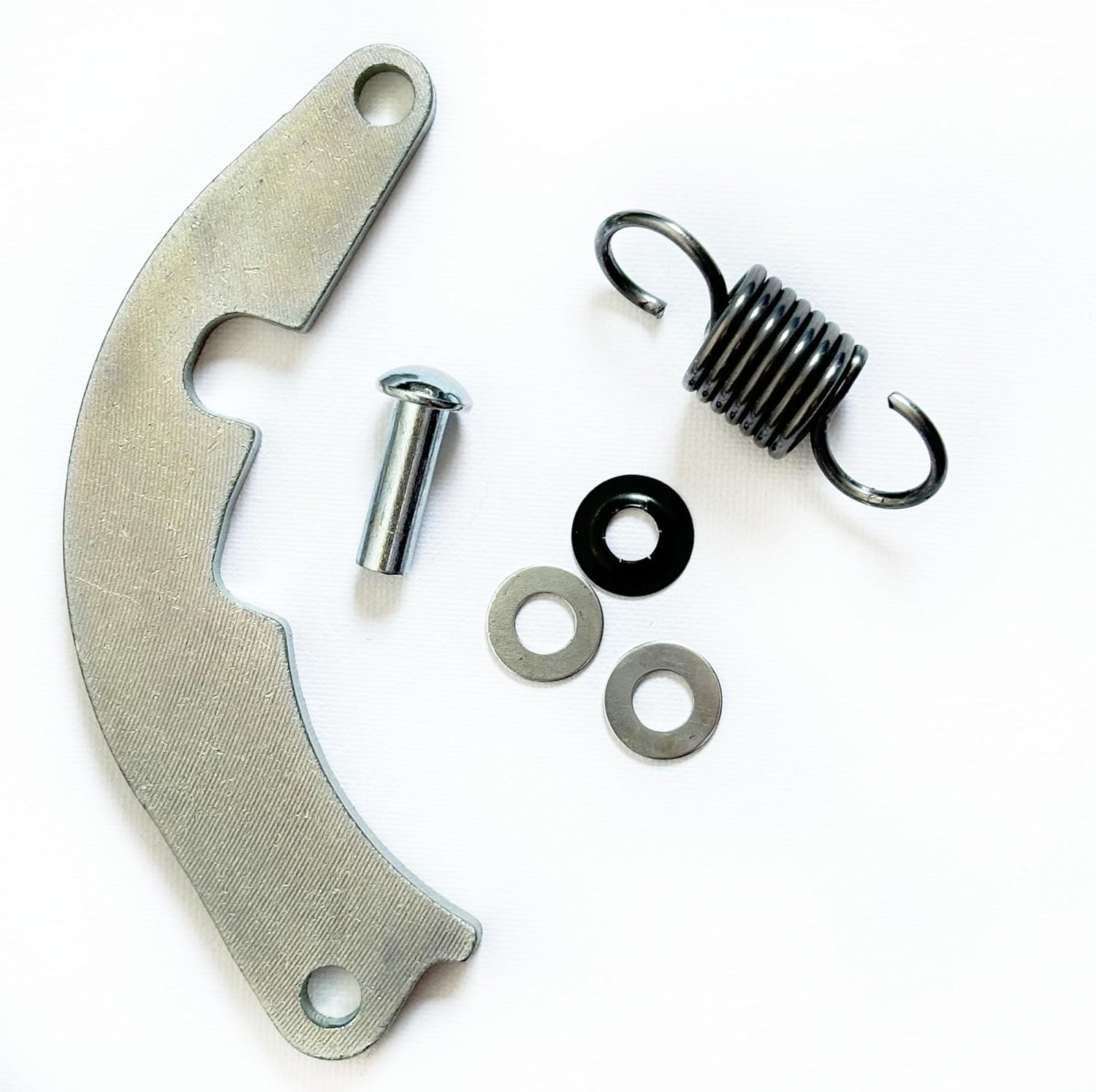 Heavy-Duty Door Hinge Stop Spring Arm Repair Kit, Compatible with 1957-1966 Chrysler Vehicles – Complete Kit with All Necessary Parts for Exterior Hinge Fix