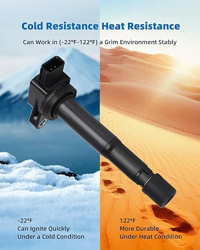 Vista 1035 de ECCPP Bobinas de encendido portátiles de repuesto para automóvil compatibles con Infiniti I30/para Nissan Maxima 3.0L V6 2000-2001 Reemplazo