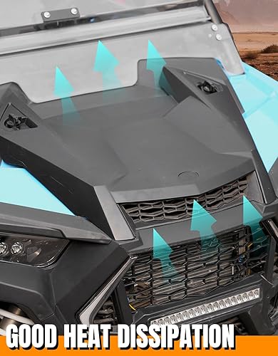 Miniatura 2 de HAKA TOUGH Hood Scoops for Polaris RZR XP 1000 2019-2023, Relacement for OEM# 5454429-632, Hood with Scoop for Polaris XP Turbo Accessories