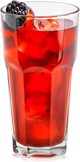 Libbey Gibraltar 16 oz Heavy Base Tumbler Glasses Set of 12 - Iconic Dishwasher Safe Drinkware