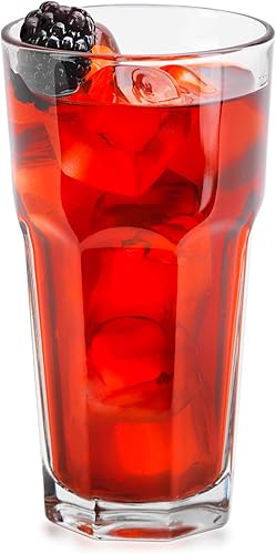 Vista 12 de Libbey Gibraltar Rocks Vasos, juego de 12, 12 oz (5243)