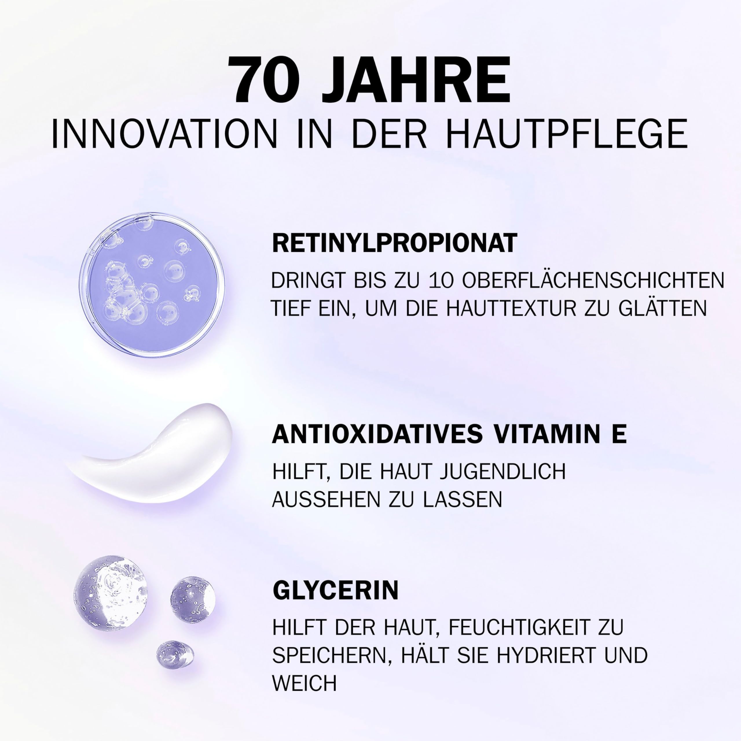 Olay Retinol 24 Nachtcreme Feuchtigkeitscreme fürs Gesicht, Hautpflege mit Antioxidativem Vitamin E, Übernacht Anti-Aging Pflege: glättet, erneuert und spendet Feuchtigkeit, 50ml