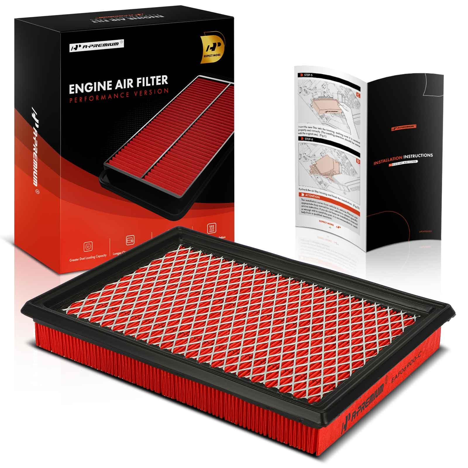 A-Premium Pre-oiled Engine Air Filter