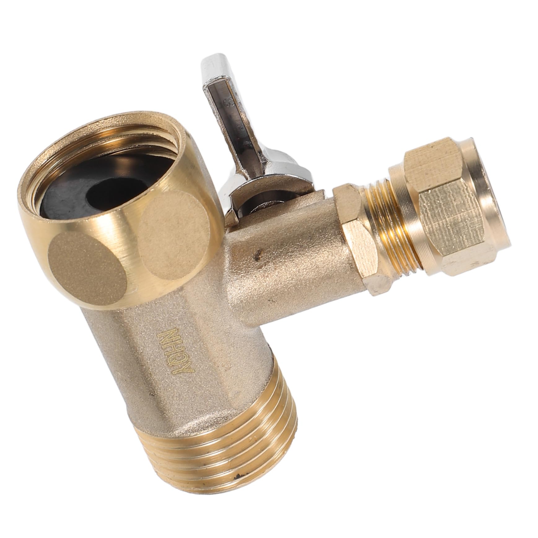 KICHOUSE Three Way Water Filter Connector Valve Flow Control for Easy Installation Compatibility with Various Purifiers for Residential Commercial Water Systems