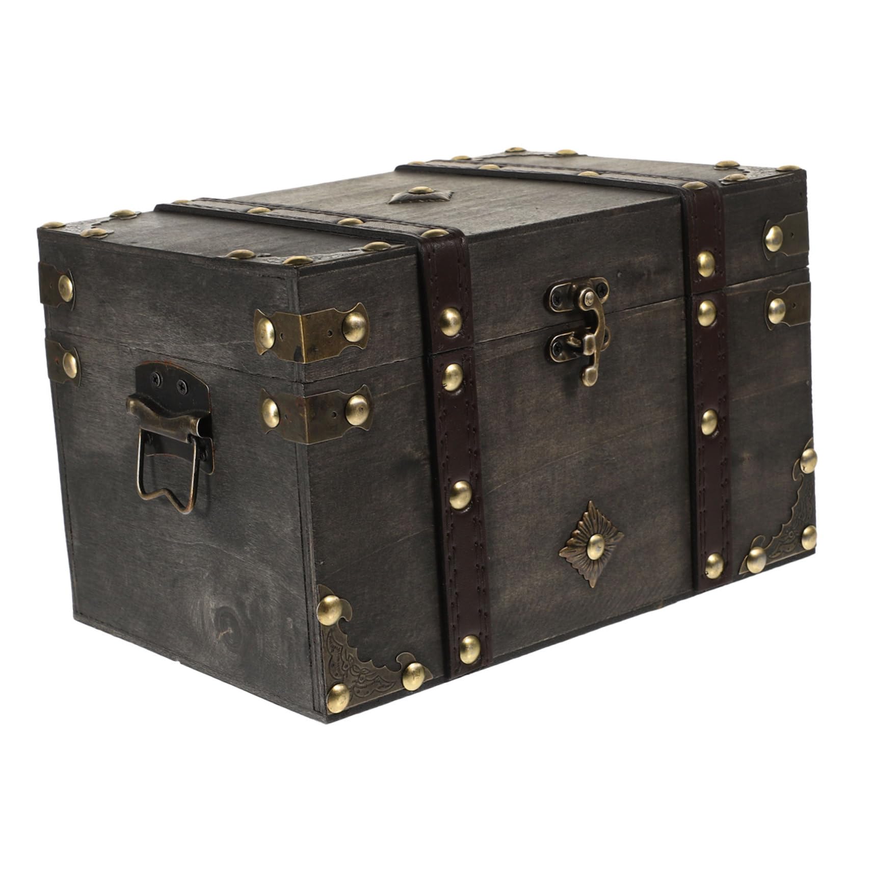 Boîte de rangement rétro en bois pour décorer votre chambre