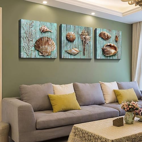 Miniatura 312 de Arte de pared de naturaleza con plantas verdes, decoración de pared de hojas botánicas tropicales, impresiones en lienzo para dormitorio, Hoja