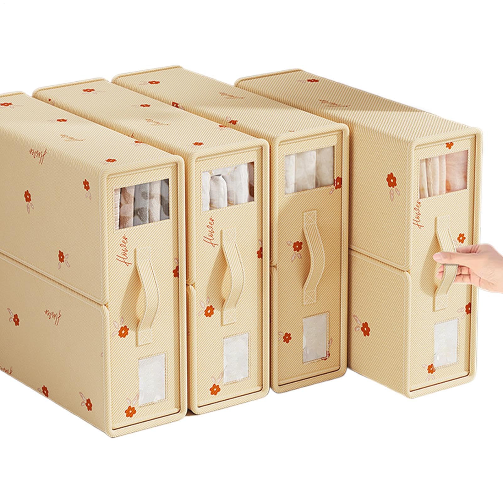 Organizadores de sábanas y mantas en contenedores grandes para armarios de dormitorio